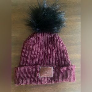 Love Your Melon hat with Pom Pom